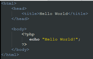 ایجاد یک اسکریپت مقدماتی ECHO در PHP برای طراحی سایت