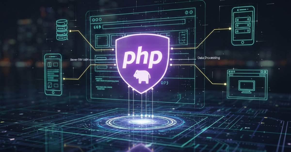 نقش PHP در طراحی اپلیکیشن و بک‌اند