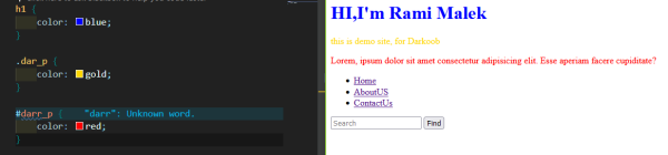 آموزش ساخت فوتر با HTML و CSS - آموزشگاه دارکوب