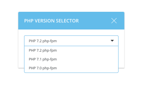 نسخه php در دایرکت ادمین