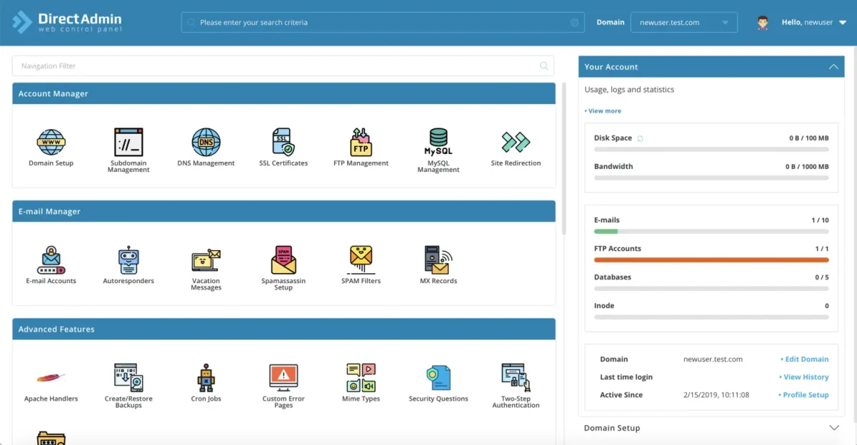 ارتقای نسخه php در دایرکت ادمین